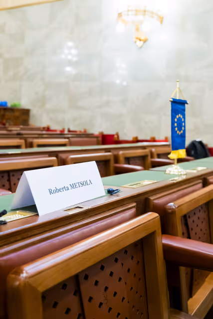 Fotó 8: European Speakers Conference in Budapest (Hungary) - Participation of Roberta METSOLA, EP President in the Troika Meeting of the EU Speakers Conference