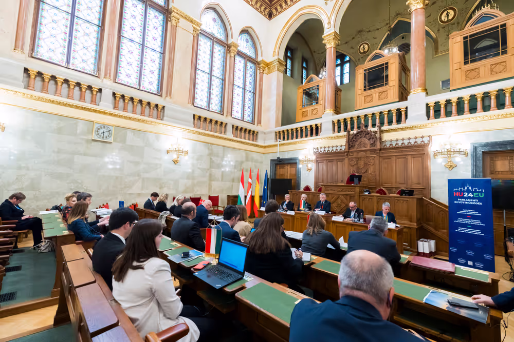 European Speakers Conference in Budapest (Hungary) - Participation of Roberta METSOLA, EP President in the Troika Meeting of the EU Speakers Conference