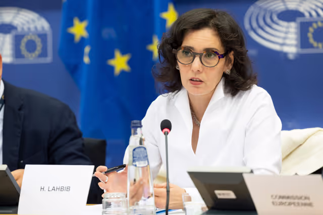 Photo 4: LIBE - Commission work programme for 2025 - exchange of views on the proposal to withdraw the Equal Treatment - Exchange of views with Hadja LAHBIB, Commissioner for Equality, Preparedness and Crisis Management