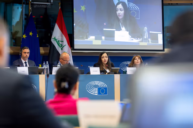 Foto 2: EU-Iraq Interparliamentary meeting