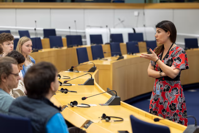 Fotografija 18: YOCOJOIN visit to the European Parliament