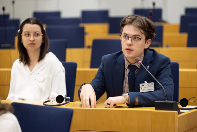 Fotografija 5: YOCOJOIN visit to the European Parliament
