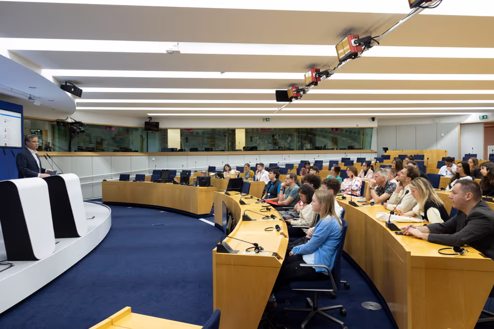 YOCOJOIN visit to the European Parliament
