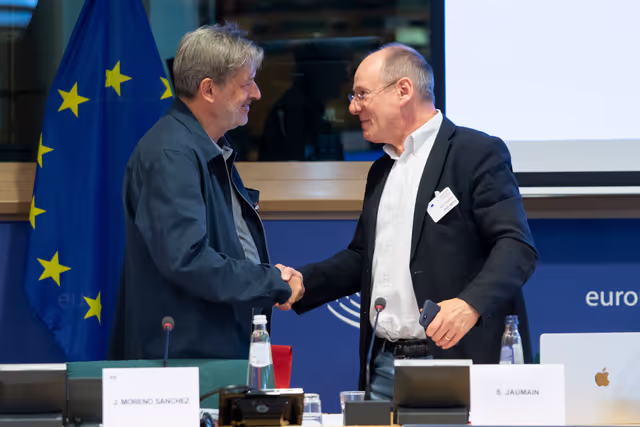 Foto 19: Delegation for relations with Canada meeting - Exchange of views with Professors S. Jaumain, Université Libre de Bruxelles, on the outcome of the federal elections in Canada and its possible impact on EU Canada relations