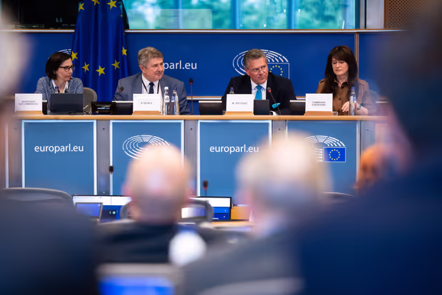 PETI Committee meeting - Exchange of views with Maroš Šefčovič, Commissioner for
Trade and Economic Security and for Interinstitutional
Relations and Transparency