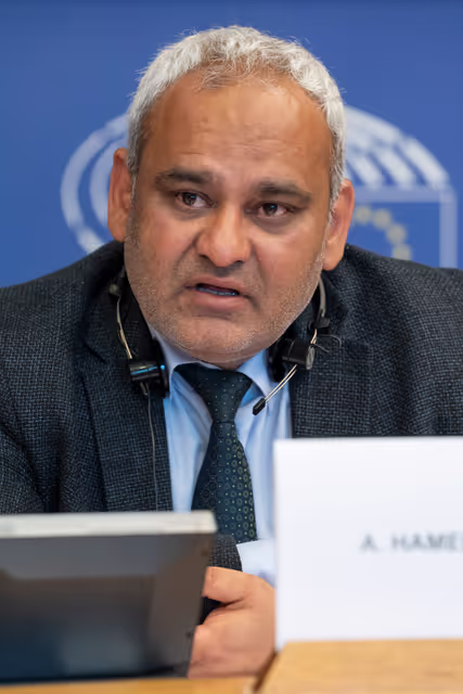 Снимка 3: DROI DEVE public hearing on “advancing International, Humanitarian Law and International Human Rights Law in Conflict Zones and Fragile Contexts to Protect then Most Vulnerable”