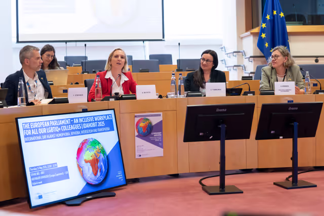 Fotagrafa 42: IDAHOBIT 2025 - The European Parliament: An inclusive workplace for.all our LGBTIQ+ colleagues