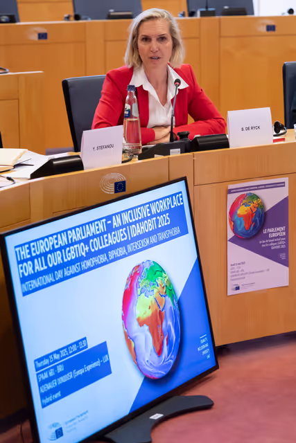 Fotagrafa 43: IDAHOBIT 2025 - The European Parliament: An inclusive workplace for.all our LGBTIQ+ colleagues