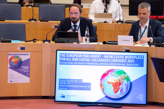 Fotagrafa 30: IDAHOBIT 2025 - The European Parliament: An inclusive workplace for.all our LGBTIQ+ colleagues