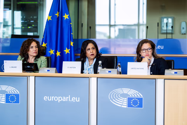 Valokuva 4: FEMM - Exchange of views with Pramila Patten, Special Representative on Sexual Violence in Conflict and Under-Secretary-General