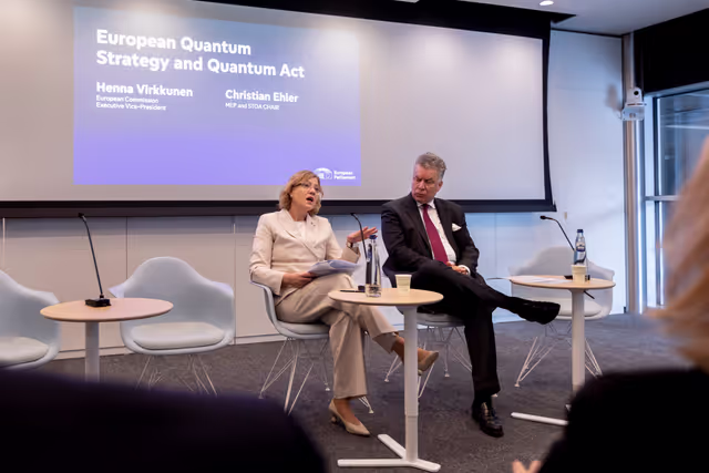 Nuotrauka 1: STOA - European Quantum Strategy and Quantum Act