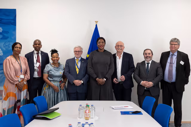 D-ZA Delegation meets with Anna Tandi Moraka, South African Deputy Minister for International Relations and Cooperation