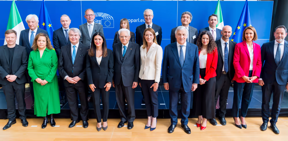 Sergio MATTARELLA, Italian President visit to the EP