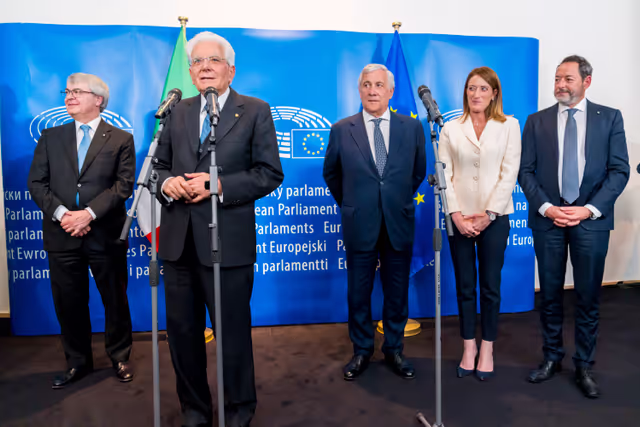 Fotografie 23: Sergio MATTARELLA, Italian President visit to the EP