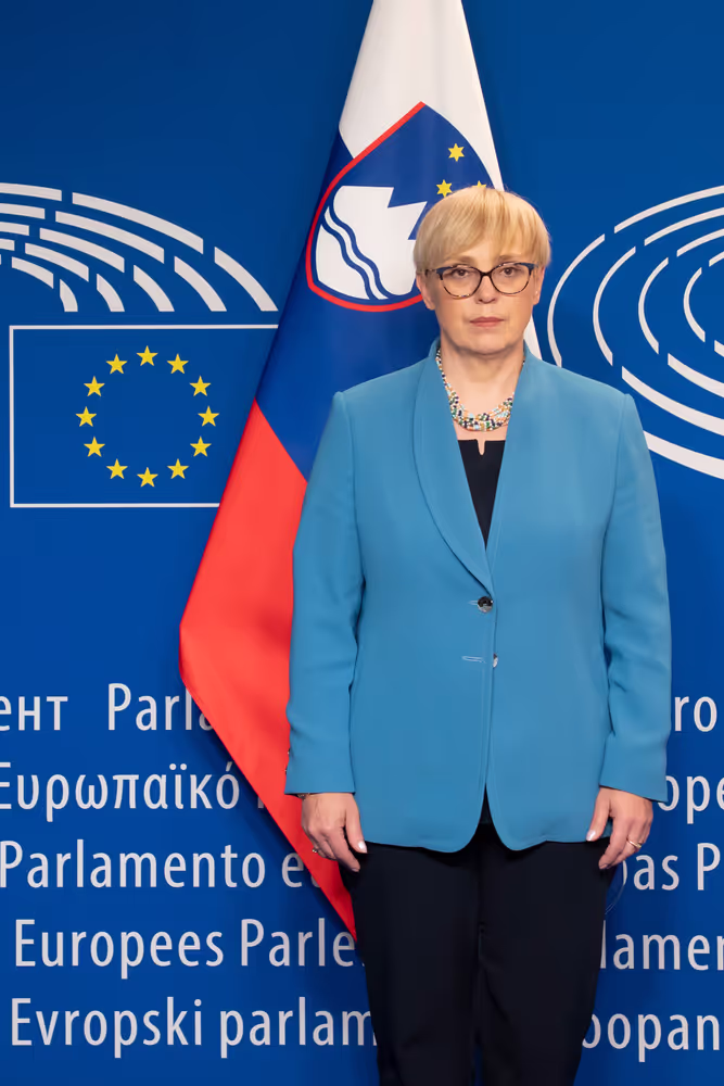 Roberta METSOLA, EP President meets with Nataša PIRC MUSAR, President of Slovenia