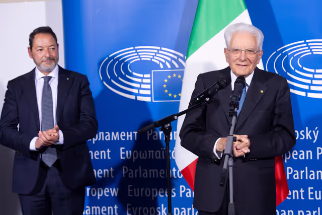 Φωτογραφία 7: Sergio MATTARELLA, Italian President visit to the EP