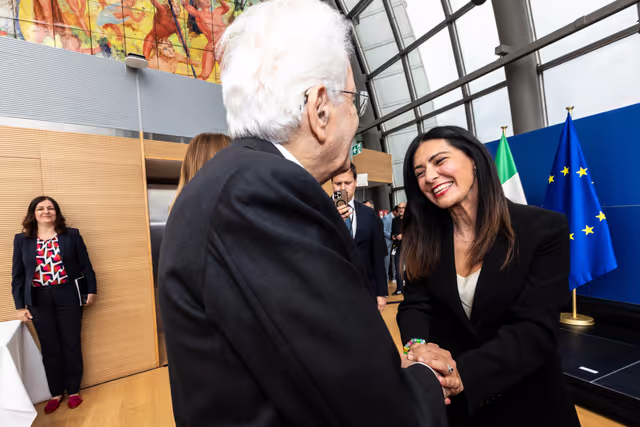 Fotografie 20: Sergio MATTARELLA, Italian President visit to the EP