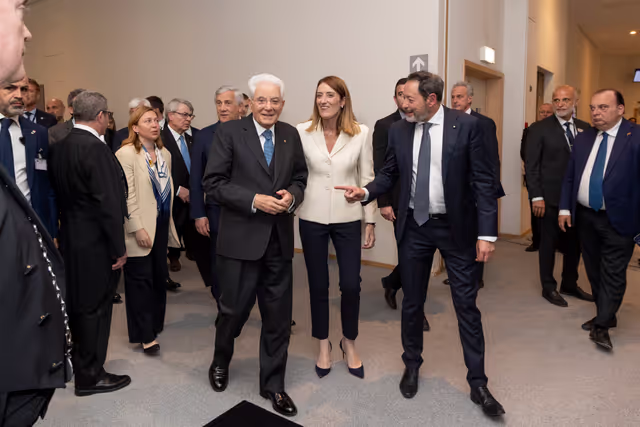 Fotografie 7: Sergio MATTARELLA, Italian President visit to the EP