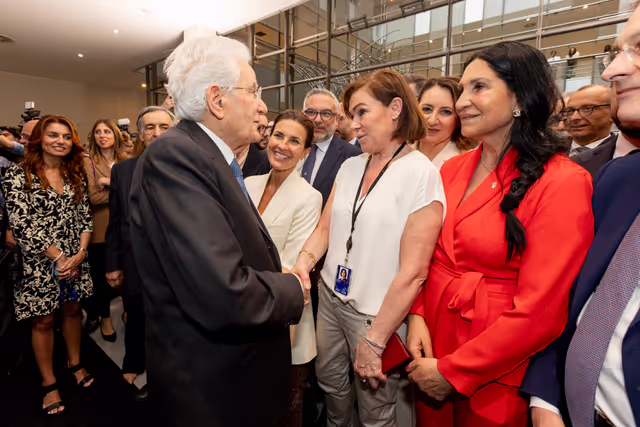 Φωτογραφία 34: Sergio MATTARELLA, Italian President visit to the EP