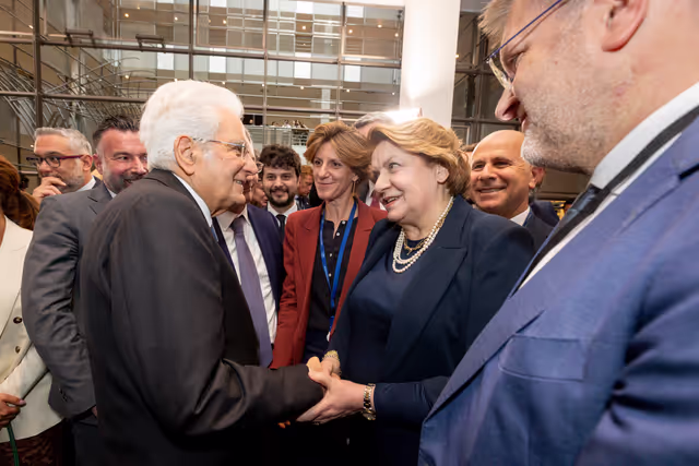 Φωτογραφία 25: Sergio MATTARELLA, Italian President visit to the EP
