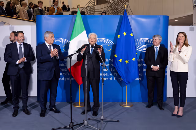 Φωτογραφία 3: Sergio MATTARELLA, Italian President visit to the EP
