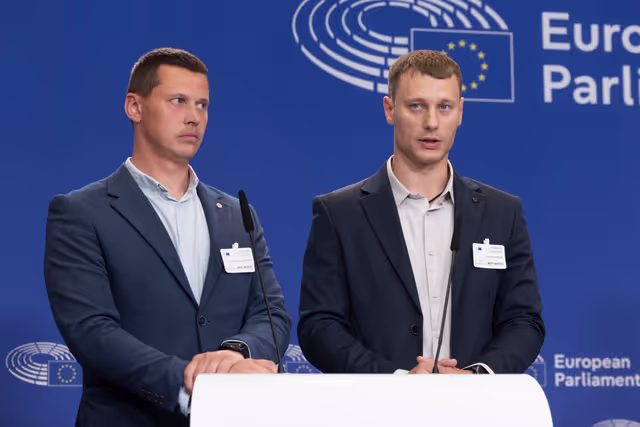 Foto 12: Press conference on the Liberation of Ukrainian prisoners of war and peace talks