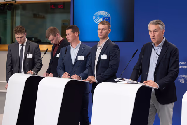 Foto 5: Press conference on the Liberation of Ukrainian prisoners of war and peace talks