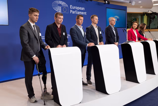 Foto 20: Press conference on the Liberation of Ukrainian prisoners of war and peace talks