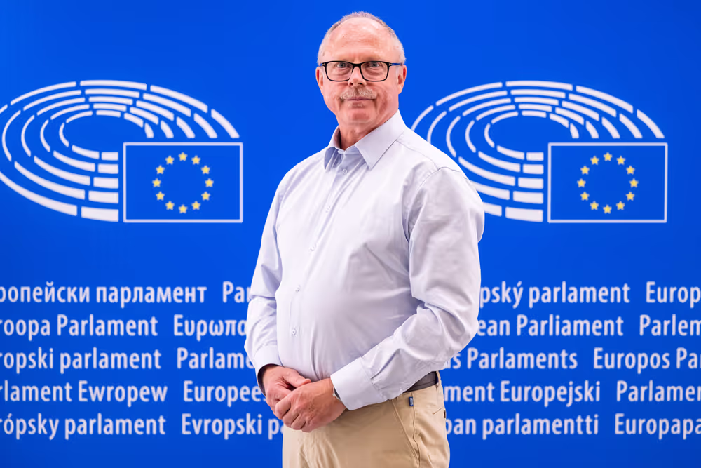 Jacek PROTAS in the EP in Brussels