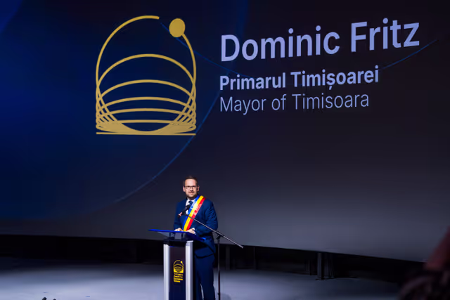 Foto 11: Roberta METSOLA, EP President Official visit to Timisoara (Romania) - Timișoara Award for European Values ceremony