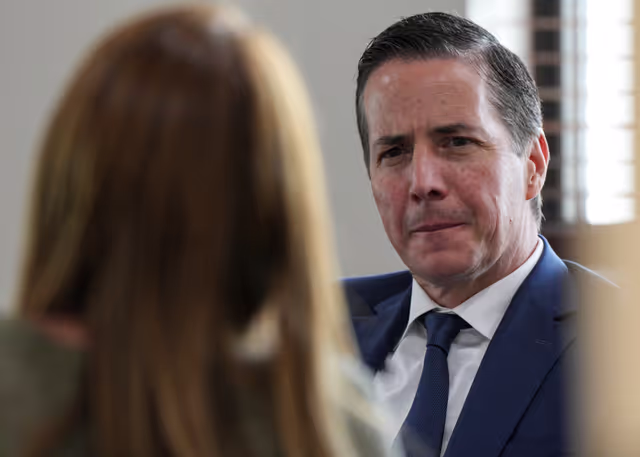 Zdjęcie 1: Roberta METSOLA, EP President meets with Bernie MORENO, US Senator