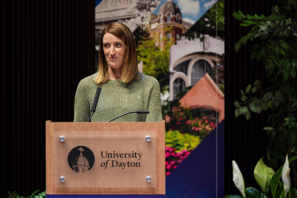 Roberta METSOLA, EP President participates at the Dayton Dialogue