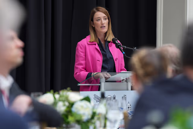 Roberta METSOLA, EP President adresses at the Spring 2025 NATO Parliamentary Assembly