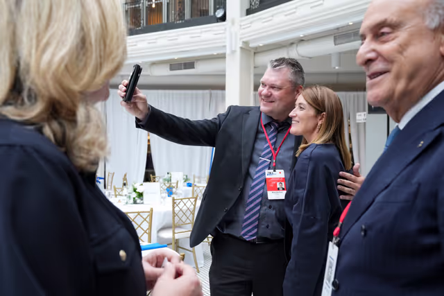 Fotagrafa 3: Roberta METSOLA, EP President adresses at the Spring 2025 NATO Parliamentary Assembly