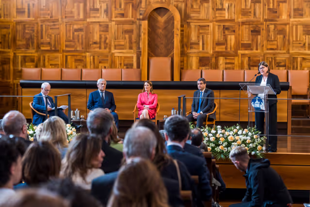 Official visit by Roberta METSOLA, EP President to Italy - Q&A Session with Students Europe: Open questions for a Common future, at the Università Cattolica of Milan