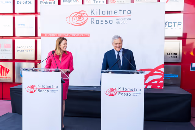 Fotografija 13: Official visit by Roberta METSOLA, EP President to Italy - Visit to Kilometro Rosso innovation district in Bergamo