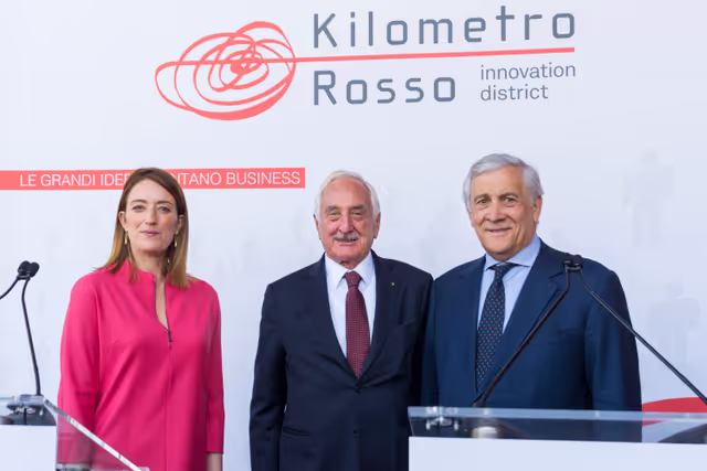Fotografija 10: Official visit by Roberta METSOLA, EP President to Italy - Visit to Kilometro Rosso innovation district in Bergamo