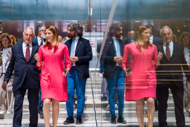 Fotografija 9: Official visit by Roberta METSOLA, EP President to Italy - Visit to Kilometro Rosso innovation district in Bergamo