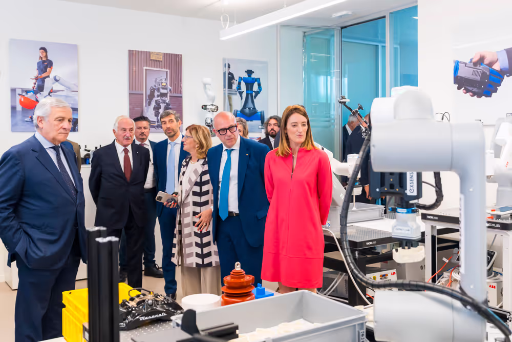 Official visit by Roberta METSOLA, EP President to Italy - Visit to Kilometro Rosso innovation district in Bergamo