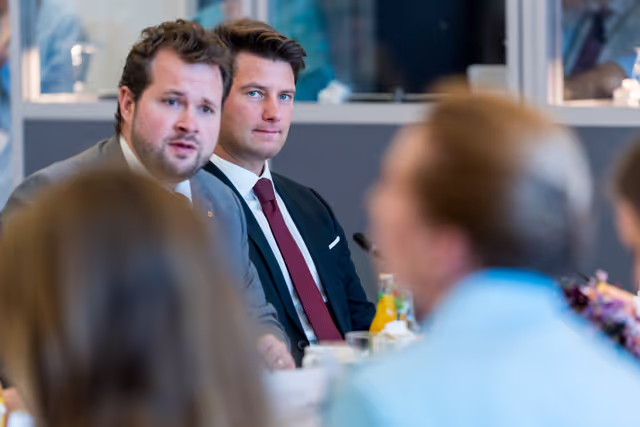 Photo 15: EP Conference of Presidents meets with the incoming Danish Presidency of the Council - Meeting with Meeting with Mette FREDERIKSEN, Danish Prime Minister and Danish Government