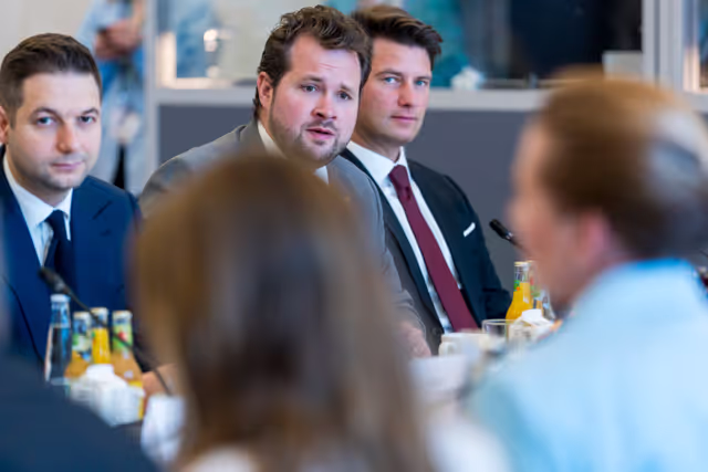 Photo 13: EP Conference of Presidents meets with the incoming Danish Presidency of the Council - Meeting with Meeting with Mette FREDERIKSEN, Danish Prime Minister and Danish Government