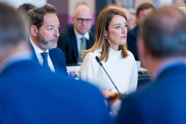 Photo 12: EP Conference of Presidents meets with the incoming Danish Presidency of the Council - Meeting with Meeting with Mette FREDERIKSEN, Danish Prime Minister and Danish Government