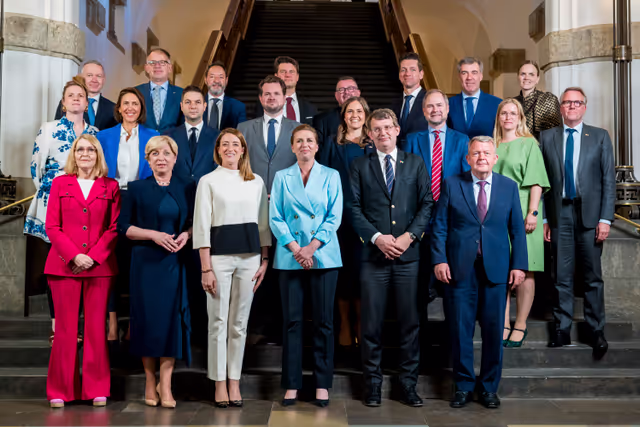 Photo 5: EP Conference of Presidents meets with the incoming Danish Presidency of the Council - Meeting with Meeting with Mette FREDERIKSEN, Danish Prime Minister and Danish Government