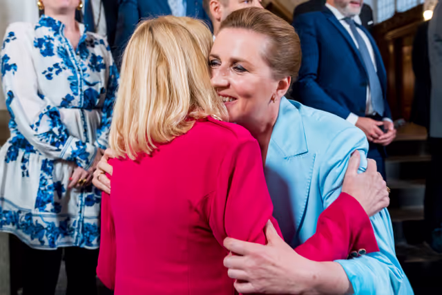 Photo 2: EP Conference of Presidents meets with the incoming Danish Presidency of the Council - Meeting with Meeting with Mette FREDERIKSEN, Danish Prime Minister and Danish Government