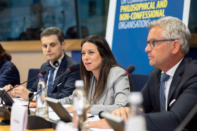 Nuotrauka 32: Article 17 dialogue on Housing in the EU: Strategies for a Europe that Supports People, Families and Younger GenerationsArticle