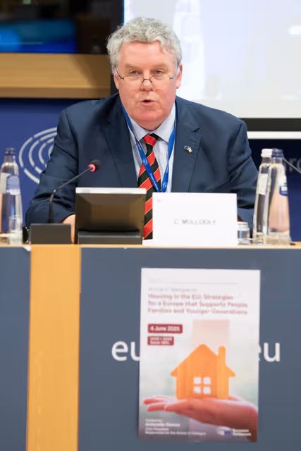 Nuotrauka 7: Article 17 dialogue on Housing in the EU: Strategies for a Europe that Supports People, Families and Younger GenerationsArticle