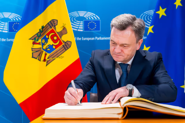 Roberta METSOLA, EP President meets with Dorin RECEAN, Prime Minister of the Republic of Moldova