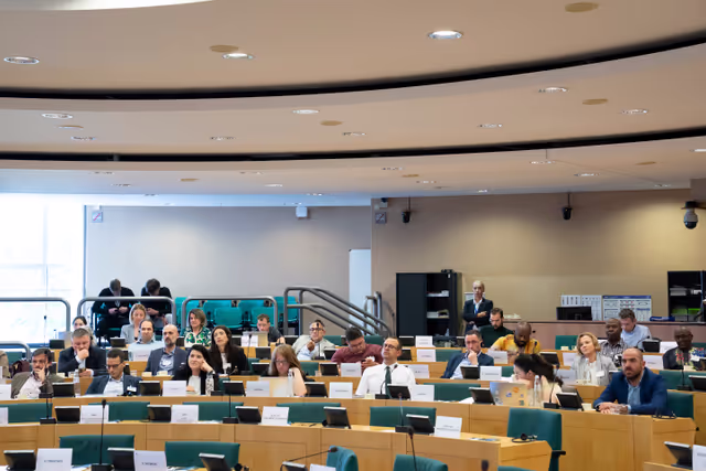 Fotografija 34: Conference on Countering Fake Election Observation, Disinformation, and Hybrid Threats.- Closing session