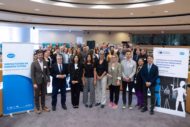 Fotografija 5: Conference on Countering Fake Election Observation, Disinformation, and Hybrid Threats - Closing session