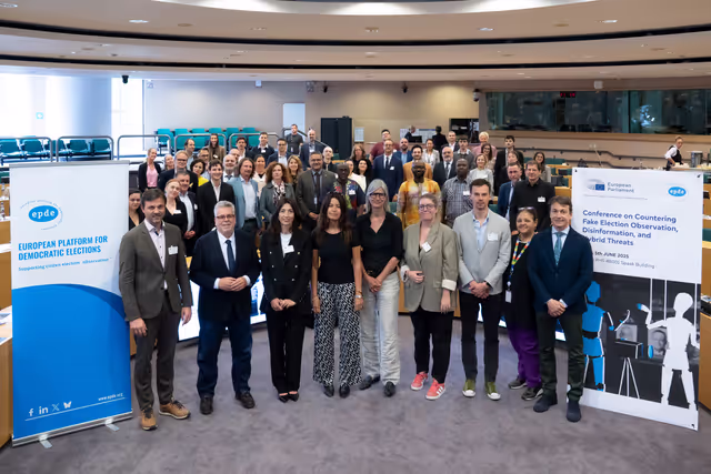 Fotografija 6: Conference on Countering Fake Election Observation, Disinformation, and Hybrid Threats - Closing session